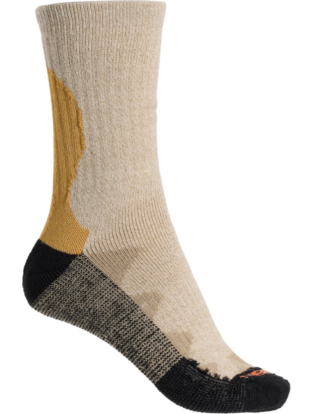 Merrell S/M Taupe Combo Thermo Moab Wool Blend Knit Crew Socks
